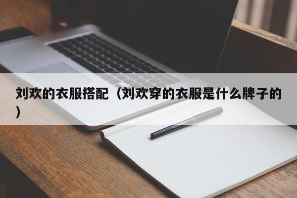 刘欢的衣服搭配（刘欢穿的衣服是什么牌子的）